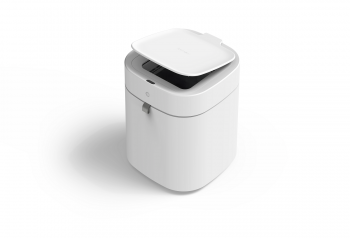 Townew Smart Trash Can T-Air X White ถังขยะอัจฉริยะใช้เทคโนโลยีการซีลและเปลี่ยนถุงขยะอัตโนมัติ