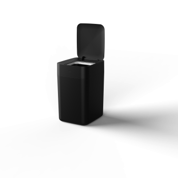 Townew Smart Trash Can T1S Black ถังขยะอัจฉริยะใช้เทคโนโลยีการซีลและเปลี่ยนถุงขยะอัตโนมัติ